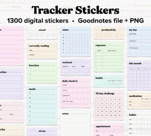 Trackers Digital Stickers